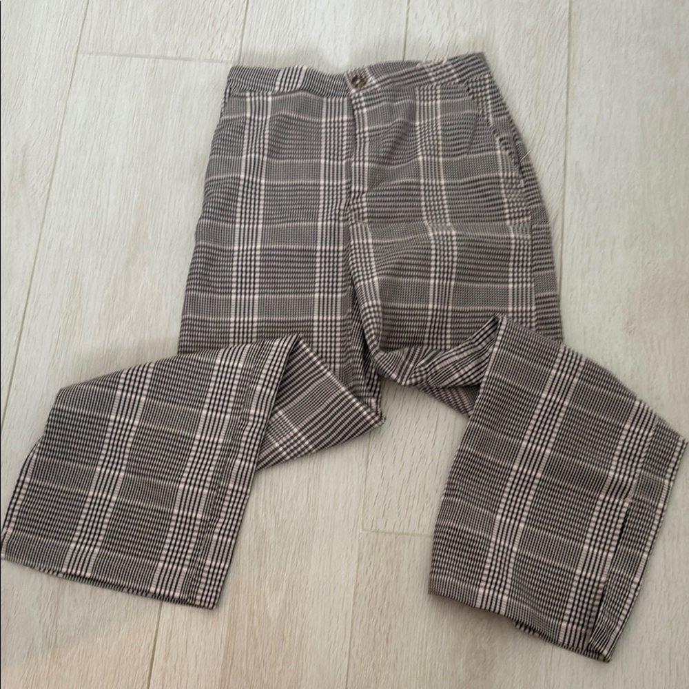Girls Suit  Plaid Pants
